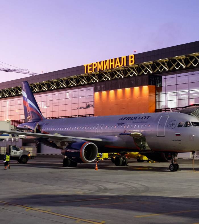 Территория аэропорта «Шереметьево»